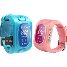Tracker de montre intelligente de GPS mobile pour des enfants avec la conception de montre, appel téléphonique, mode de sommeil, moniteur (WT50-KW)
